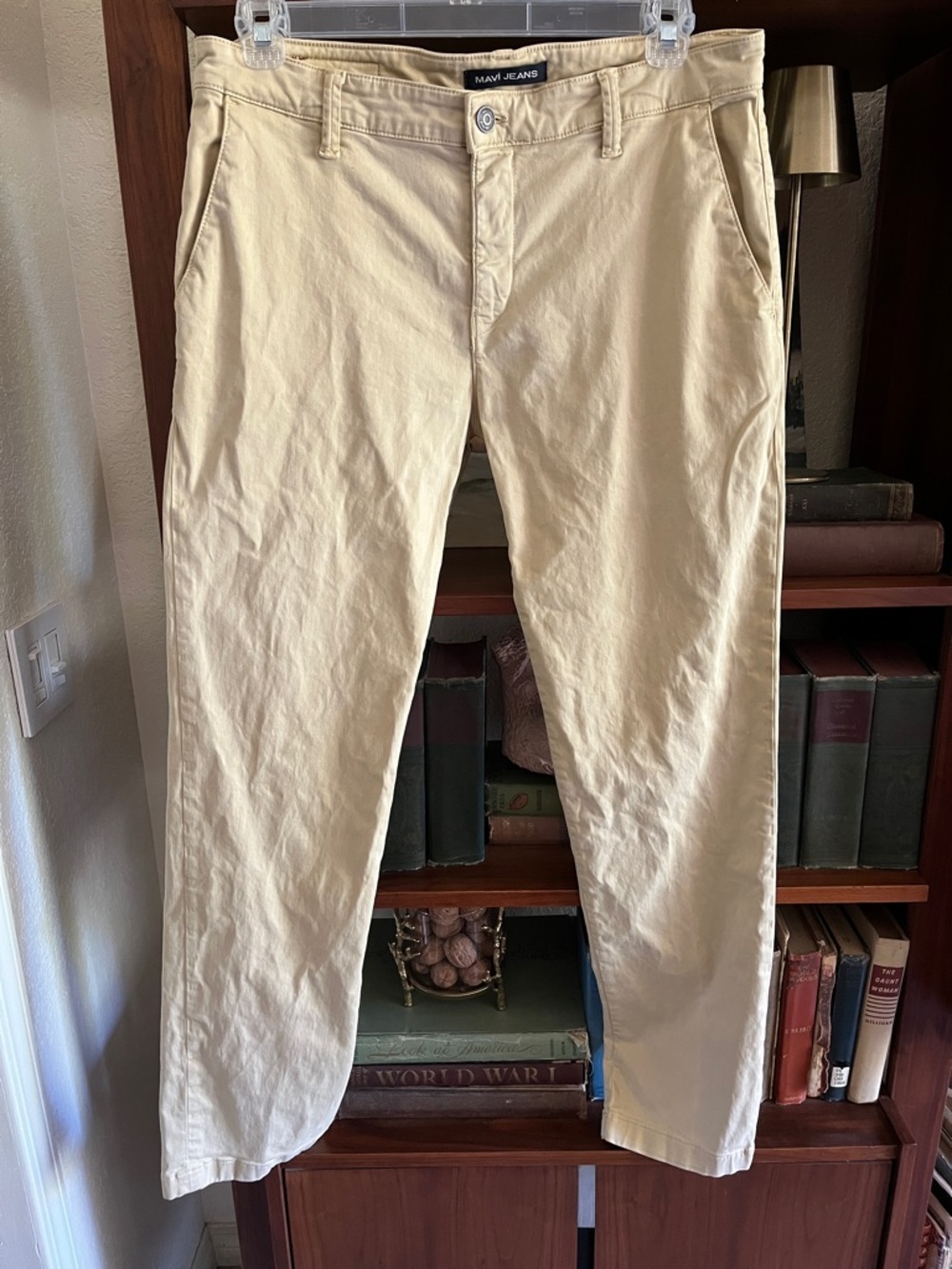 Mavi Men's Lemony Beige Chino Pants
